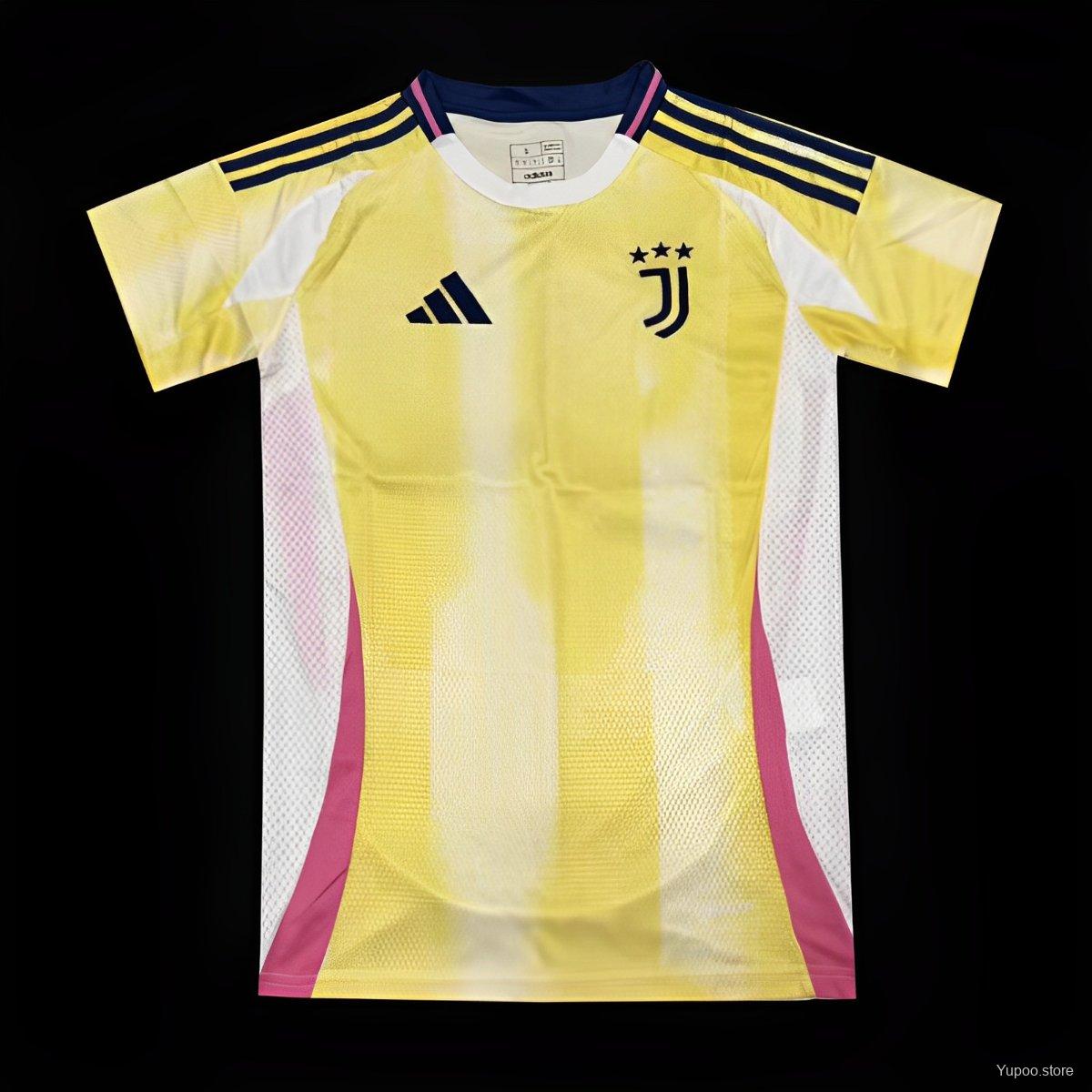 Camiseta de fútbol Juventus 2024/25 VISITANTE MANGA CORTA VERSION FAN